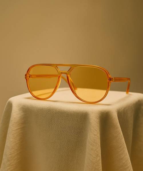The Amber Pilot Sunglasses