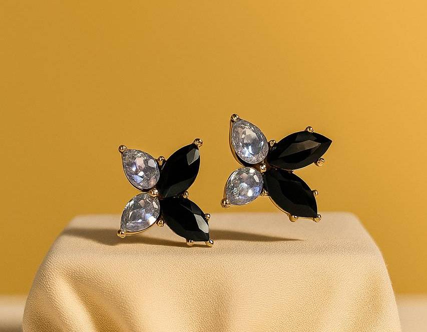 Midnight Bloom Earrings