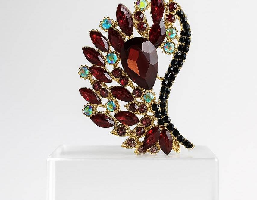 Scarlet Flame Earrings