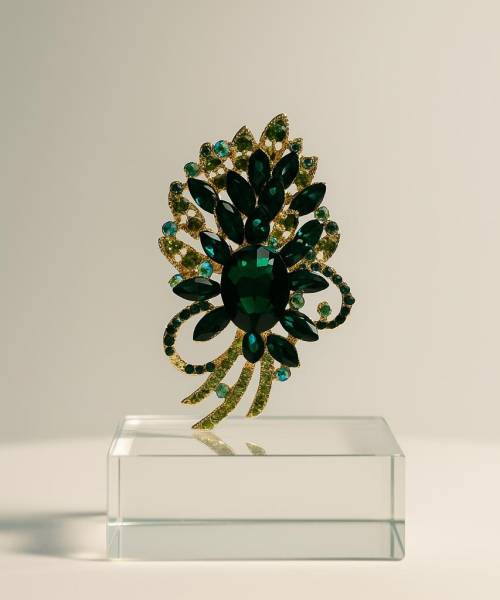 Emerald Radiance Earrings