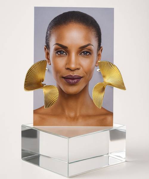 Twist of Gold Earrings