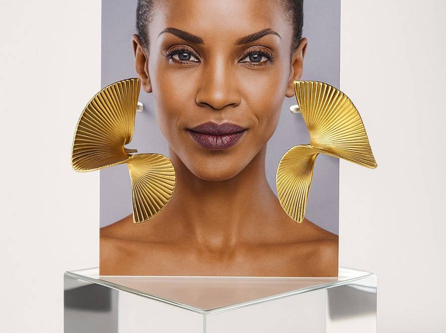 Twist of Gold Earrings